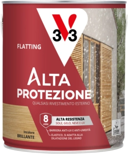 Flatting ad alta protezione v33 incolore, 2,5 lt