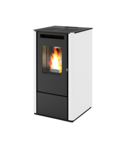 STUFA A PELLET PUNTO FUOCO 'THELMA' BIANCO 8 KW