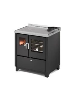 Cucina a legna freepoint 'frida 80' 7,5 kw