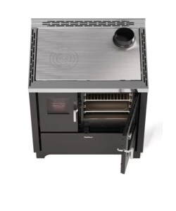 Cucina a legna freepoint "frida 80" 7,5 kw