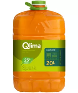 Combustibile liquido per stufe inodore qlima 'spark' 20l