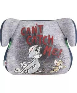 Seggiolino alzabimbo auto warner bros "tom and jerry" per bambini con altezza da 125 a 150 cm, ece r129