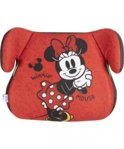 Seggiolino alzabimbo auto disney "minnie" per bambini con altezza da 125 a 150 cm, ece r129