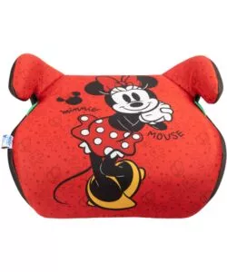 Seggiolino alzabimbo auto disney "minnie" per bambini con altezza da 125 a 150 cm, ece r129