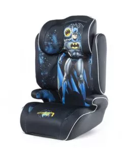 Seggiolino auto dc comics 'batman' per bambini con altezza da 100 a 150 cm, ece r 129