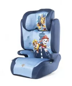 Seggiolino auto 'paw patrol' per bambini con altezza da 100 a 150 cm, ece r129