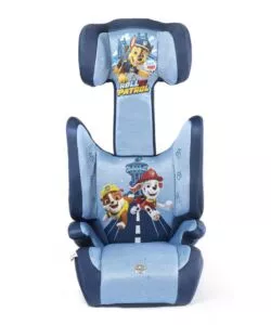 Seggiolino auto "paw patrol" per bambini con altezza da 100 a 150 cm, ece r129