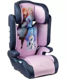 Seggiolino auto disney "frozen" isofix per bambini con altezza da 100 a 150 cm