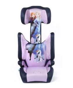 Seggiolino auto disney "frozen" isofix per bambini con altezza da 100 a 150 cm