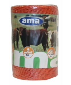 Filo per recinto elettrico ama arancio  0,16mm x 250mt 2 pezzi