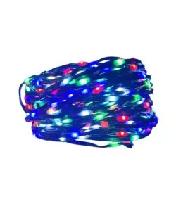 Luci led natale 400 led multicolore con telecomando e app, 20 metri