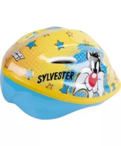 Casco bici per bambini warner bros "titti e silvestro", 52-56 cm