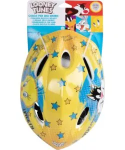 Casco bici per bambini warner bros "titti e silvestro", 52-56 cm