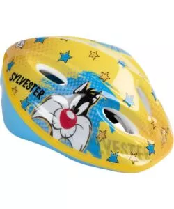 Casco bici per bambini warner bros "titti e silvestro", 52-56 cm