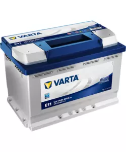 Batteria di avviamento auto varta "e11" 74ah 680a