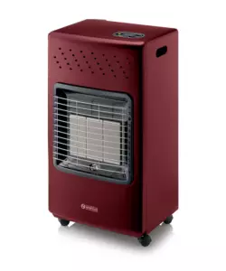 Stufa a infrarossi olimpia splendid 'stovy' bordeaux, 4,2 kw