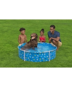 Piscina gioco per cani bestway "fetchin' fun" 122x122x30,5 cm