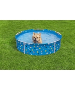 Piscina gioco per cani bestway "fetchin' fun" 122x122x30,5 cm