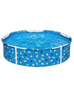 Piscina gioco per cani bestway 'fetchin' fun' 122x122x30,5 cm