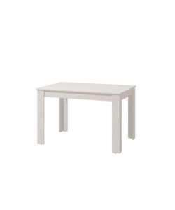 Tavolo allungabile bellahome bianco, 120-160x80x76,2 cm