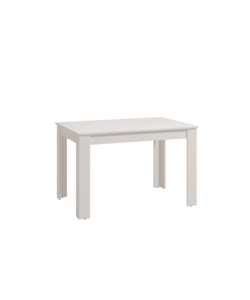 Tavolo allungabile bellahome bianco, 120-160x80x76,2 cm