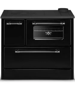 Cucina a legna divina fire "beatrice" nero 9 kw