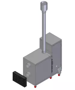 Filtro purificazione aria pirox per "turbopellet"