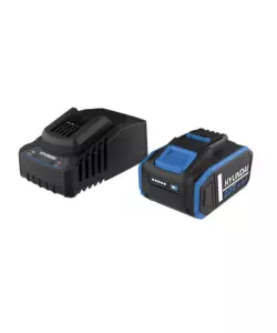 Caricabatterie singolo e batteria di ricambio hyundai 20v 4ah - cod. 25899