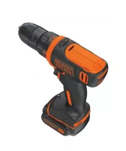 Trapano avvitatore a batteria black+decker "bdcdd12kb-qw" con valigetta e 2 batterie 10.8v 1,5ah