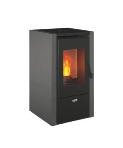 Stufa a pellet canadian stove "nevada 7" grigio 6,2 kw