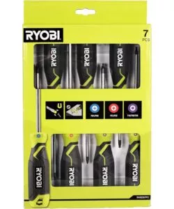 Set giraviti magnetici 7 pezzi ryobi - rhsds7pc