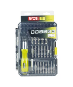 Kit per avvitatura ryobi 'rak59sd' 59 accessori