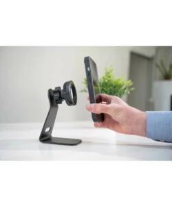 Porta telefono magnetico da tavolo lampa "mag pro stand" con base adesiva - 91769