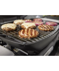 Barbecue a gas portatile weber "q1200 n" nero 1 bruciatore