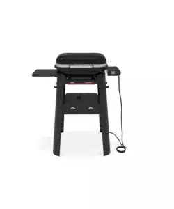 Barbecue elettrico weber 'lumin compact smart' nero con griglia 43x28 cm