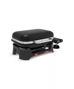 Barbecue elettrico weber "lumin smart black" nero con griglia 49x33 cm