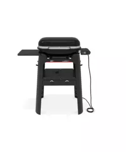 Barbecue elettrico weber 'lumin smart black' nero con griglia 49x33 cm