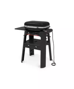 Barbecue elettrico weber "lumin smart black" nero con griglia 49x33 cm