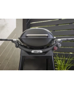 Barbecue a gas weber "q3200n+" nero con carrello e 2 bruciatori