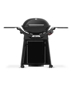 Barbecue a gas weber "q3200n+" nero con carrello e 2 bruciatori