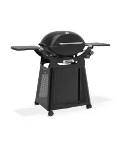 Barbecue a gas weber "q3200n+" nero con carrello e 2 bruciatori