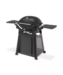 Barbecue a gas weber "q3200n+" nero con carrello e 2 bruciatori