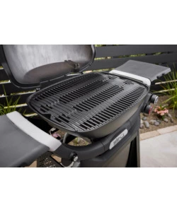 Barbecue a gas weber "q3200n+" nero con carrello e 2 bruciatori