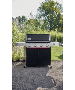 Barbecue a gas weber "genesis e-425" nero 4 bruciatori