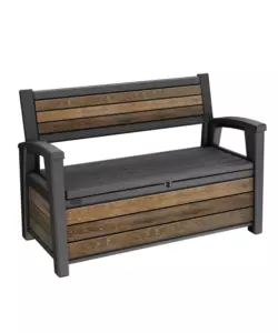 Cassapanca keter 'deco bench' in resina 133x61x89 cm