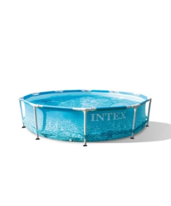 Piscina fuori terra rotonda intex 'prisma frame beachside' 305x305x76 cm - cod. 28208np