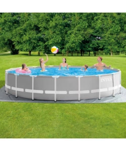 Piscina fuori terra rotonda intex "prisma frame" 549x549x122 cm - cod. 26732np